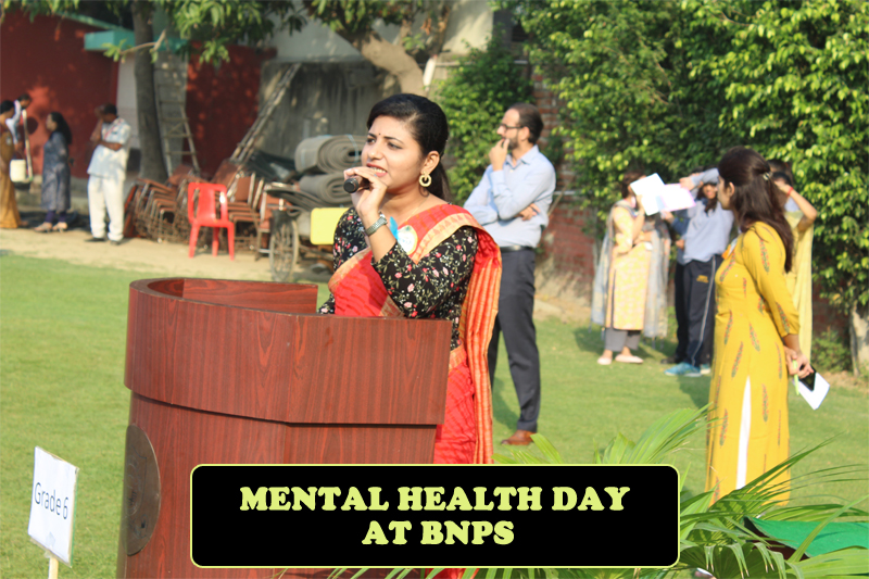 mental health day at bnps